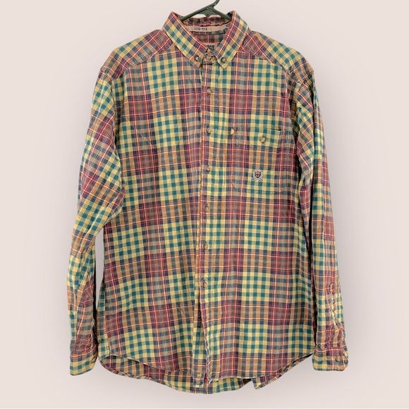 Rough Stock Mens Panhandle Slim Long‎ Sleeve Size L - Picture 1 of 3